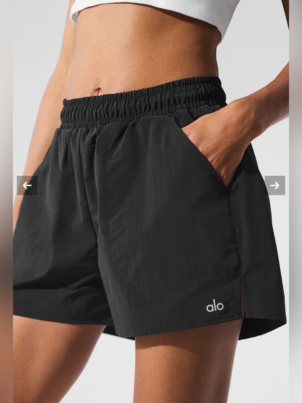 Alo Yoga Alumni Short Black S